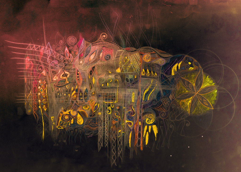 One Night in October - Print of original Artwork