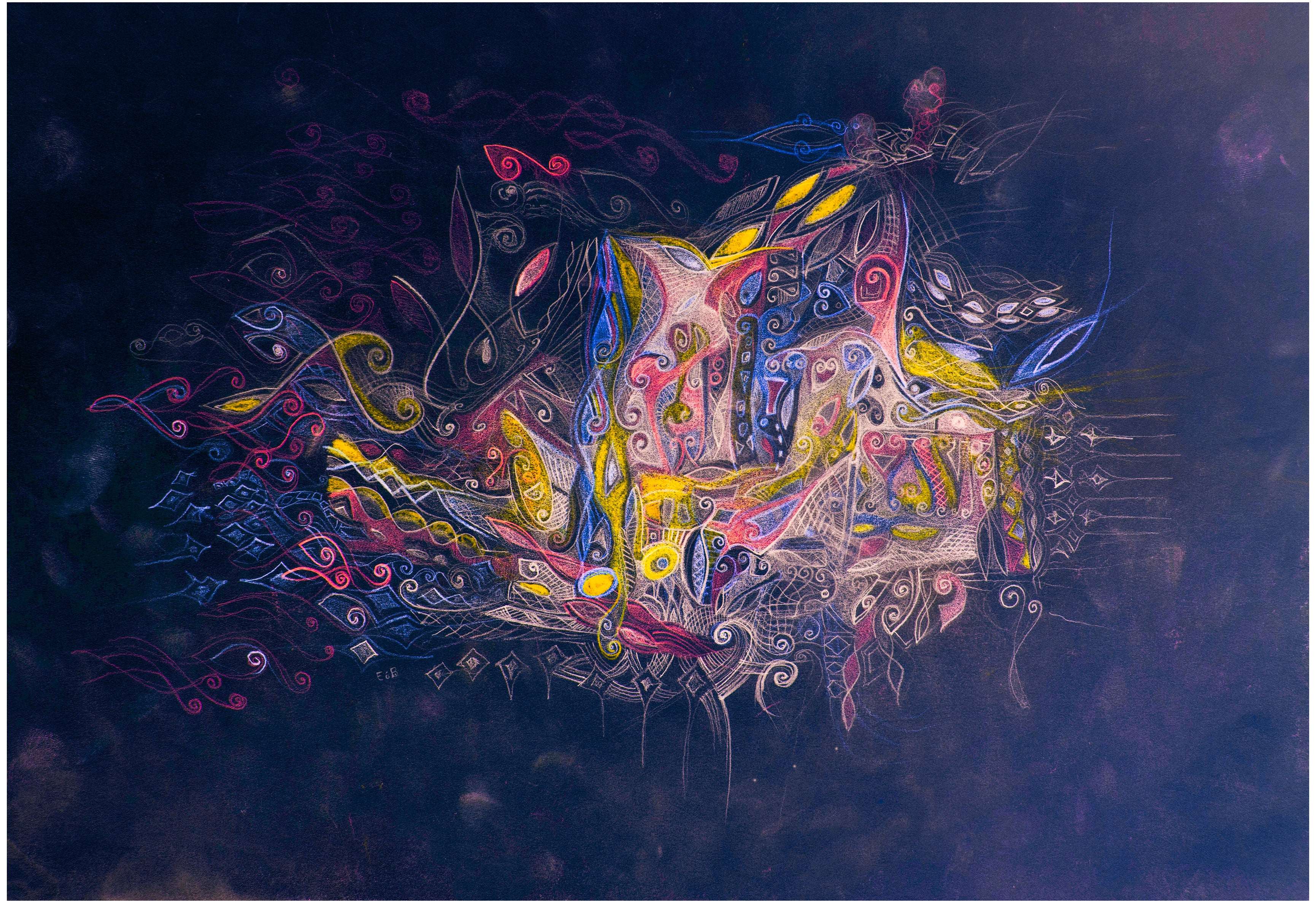 The Flying Trick Shop - Print of Original Artwork