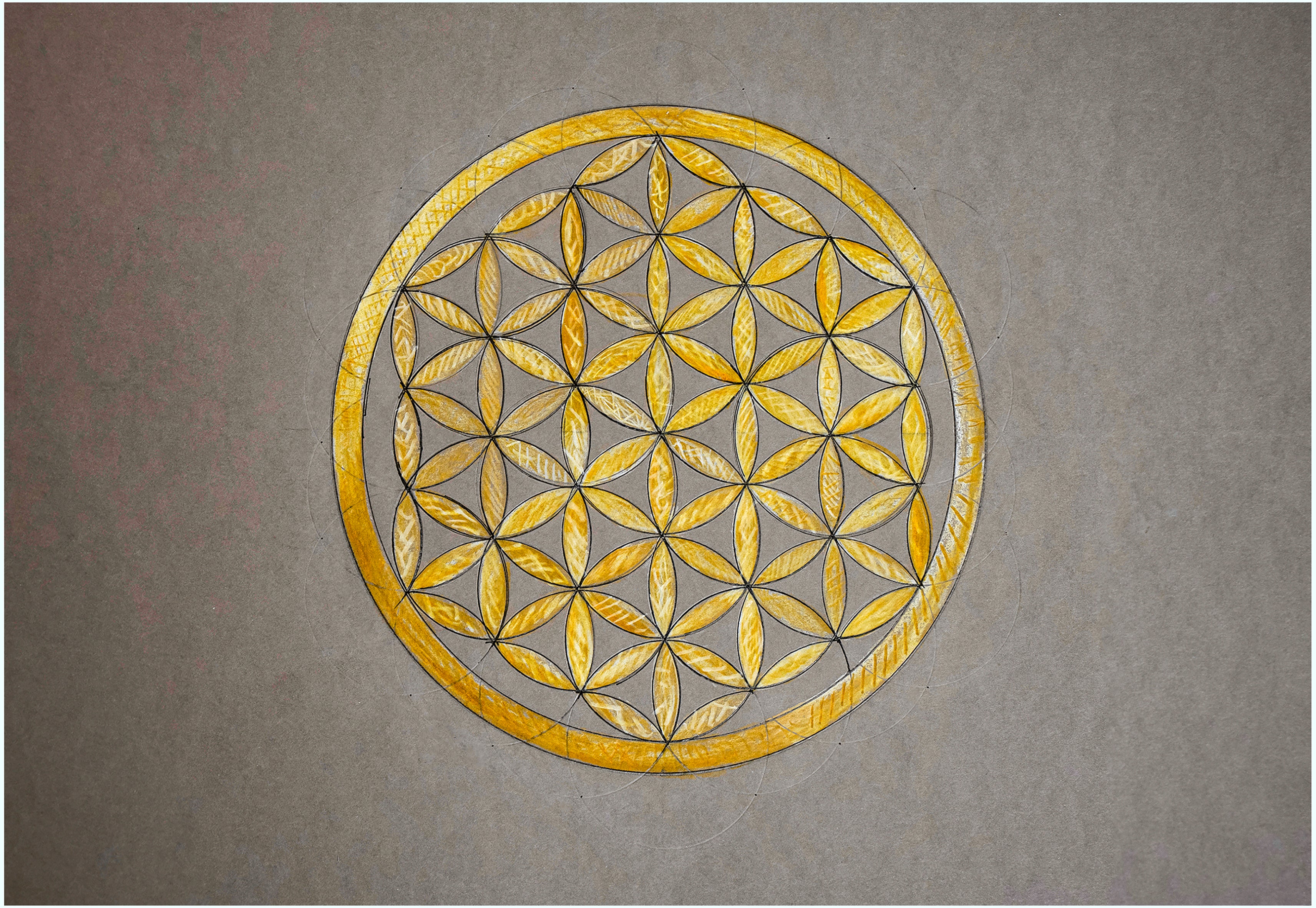 Flower of Life- Print of original Artwork