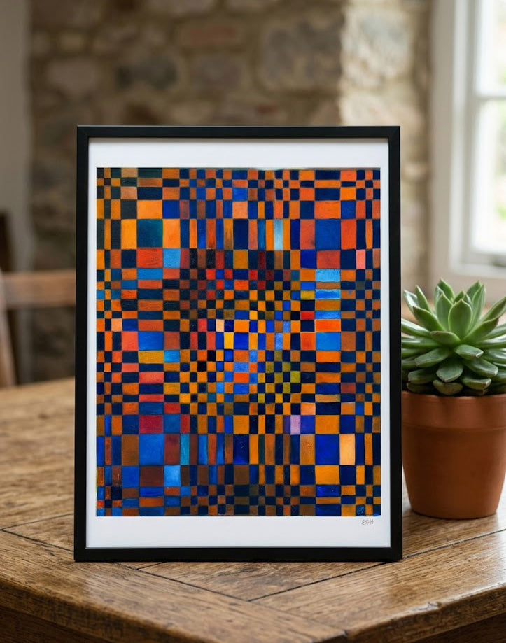 Fibonacci Sequence - Limited Edition Colour Print