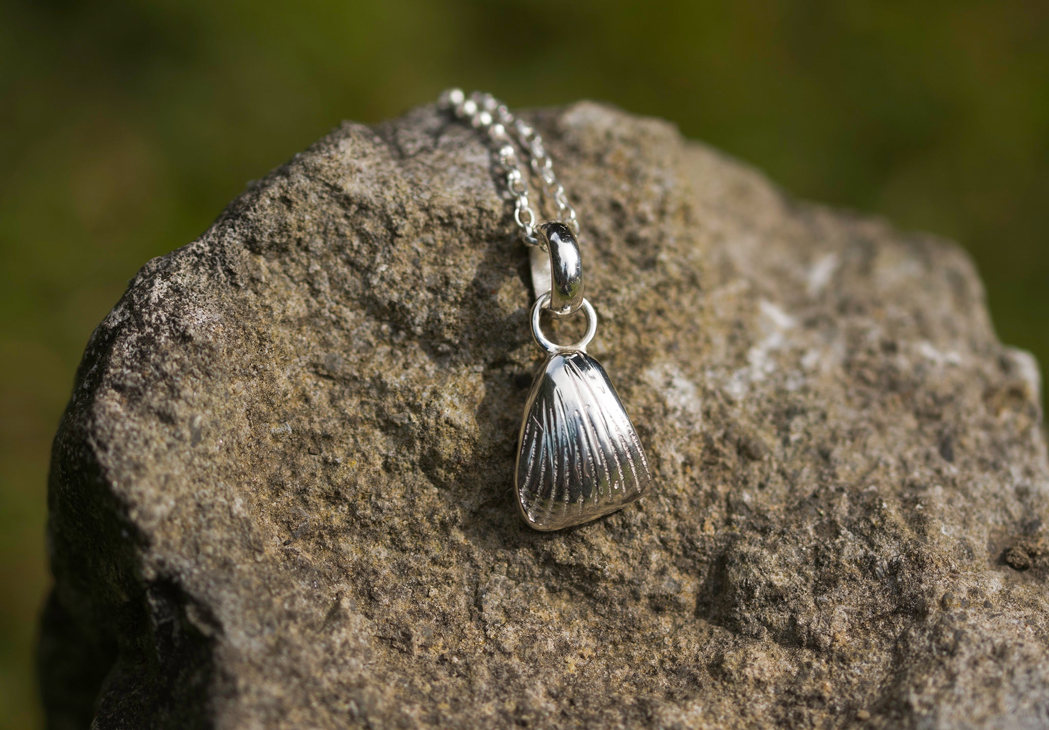 Sterling Silver Sea Shell - Hallmarked