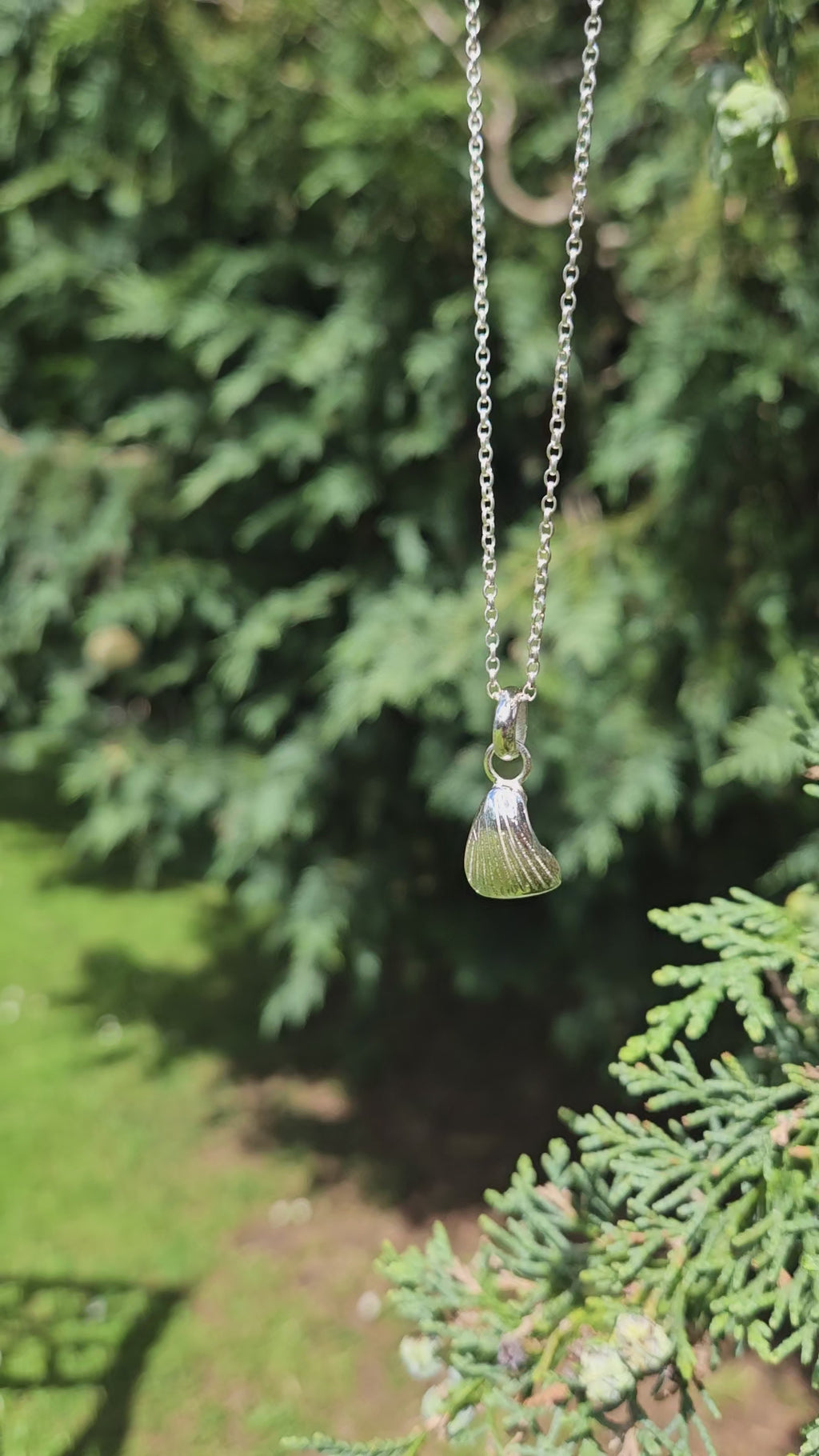 Sterling Silver Sea Shell - Hallmarked Eamon ó Broin Jewellery