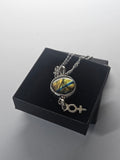 Magical Labradorite with Mercury Talisman Pendant